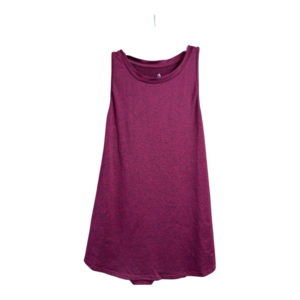IcyZone Women's Muscle Top - Burgundy, XL